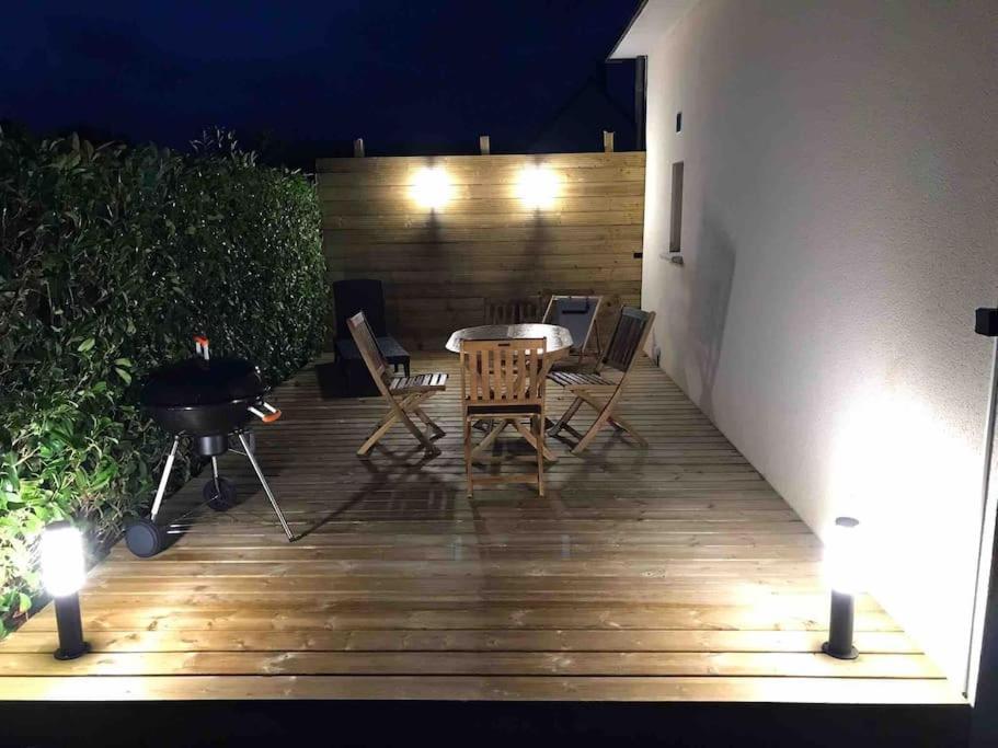 Maisonnette Avec Terrasse Argences Bagian luar foto